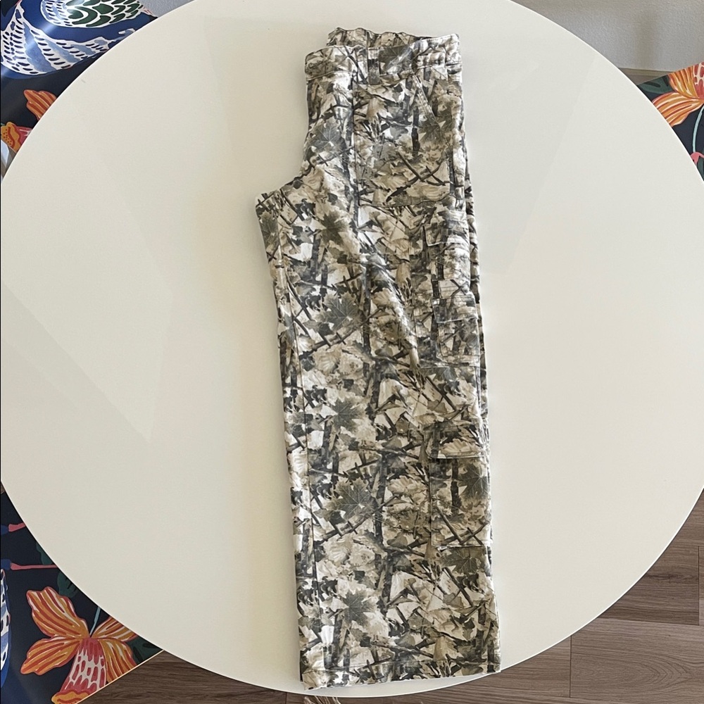 Wild Fable Tie-Dye Leggings - Black and Tan